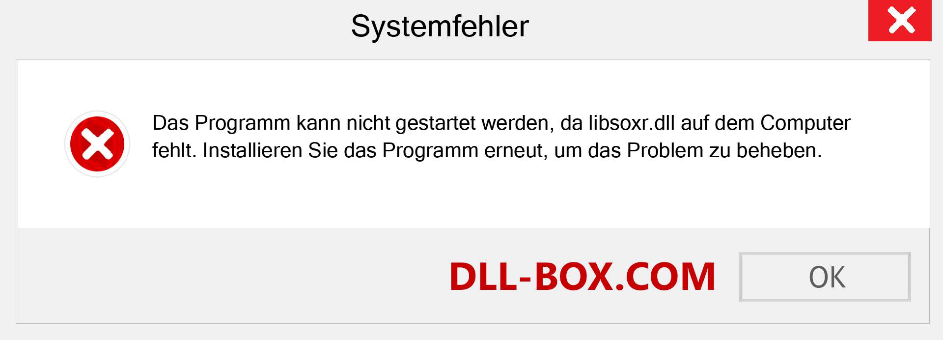 libsoxr.dll-Datei fehlt?. Download für Windows 7, 8, 10 - Fix libsoxr dll Missing Error unter Windows, Fotos, Bildern